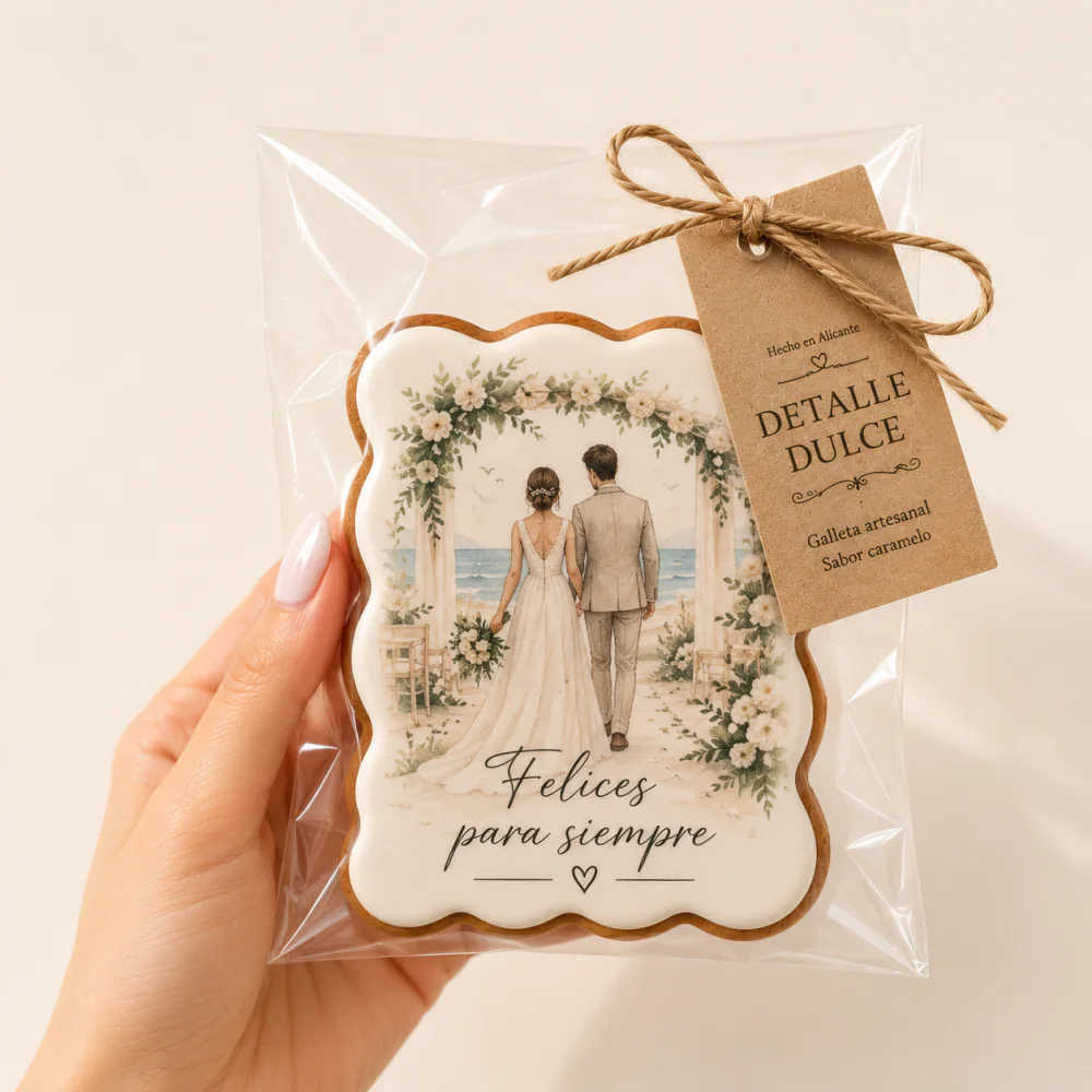 Galletas personalizadas para bodas