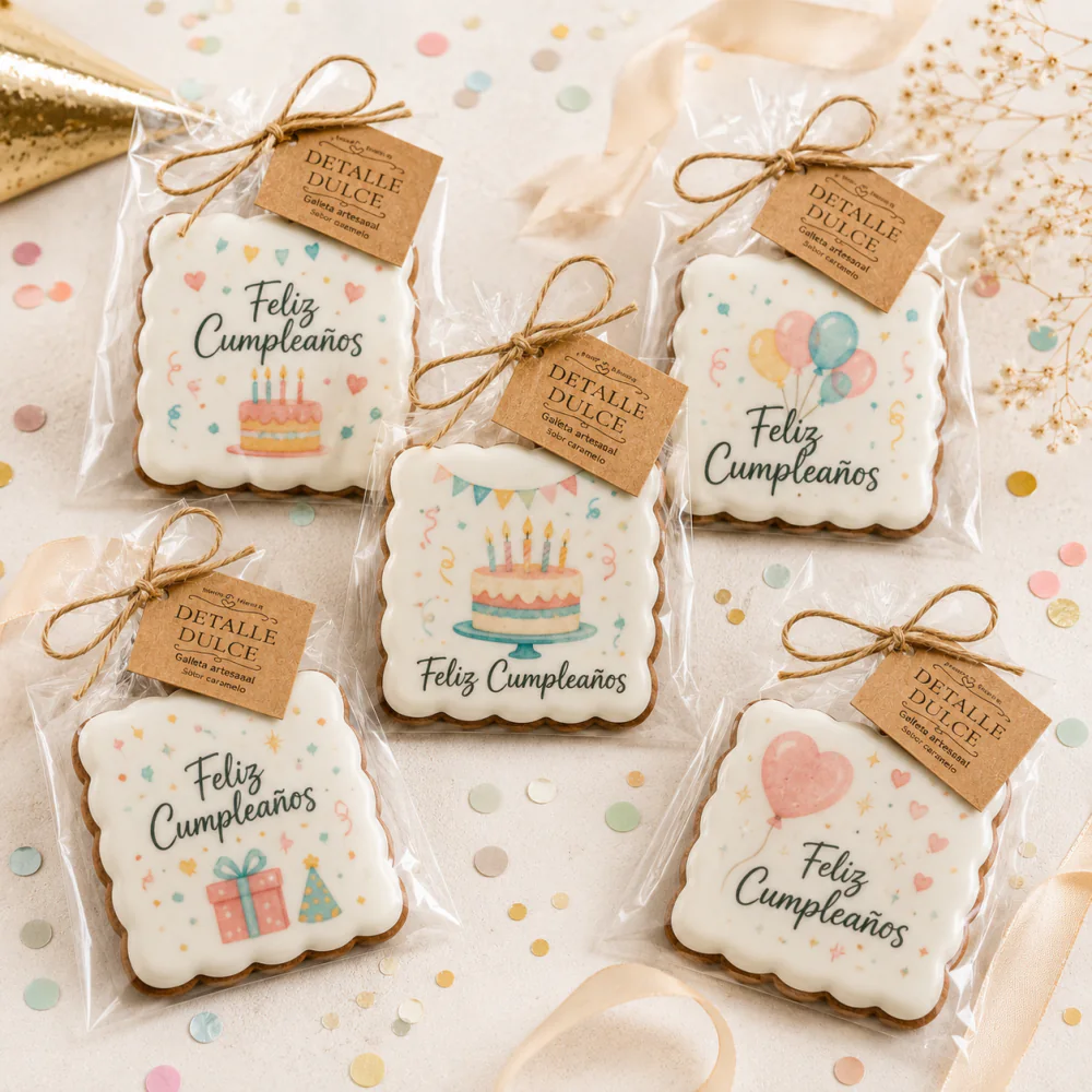 Galletas personalizadas para cumpleaños