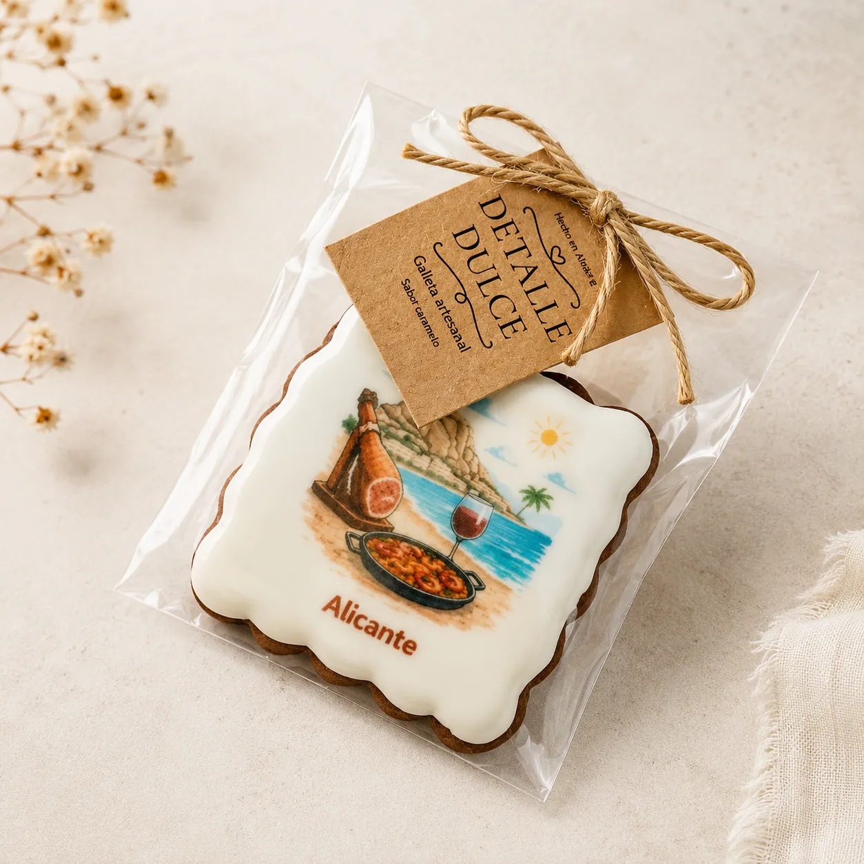 Galleta con sabores tradicionales de Alicante