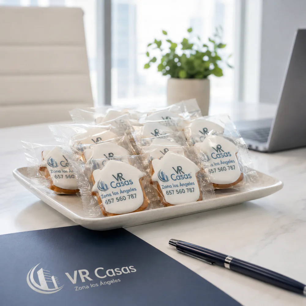 Galletas corporativas para el sector inmobiliario