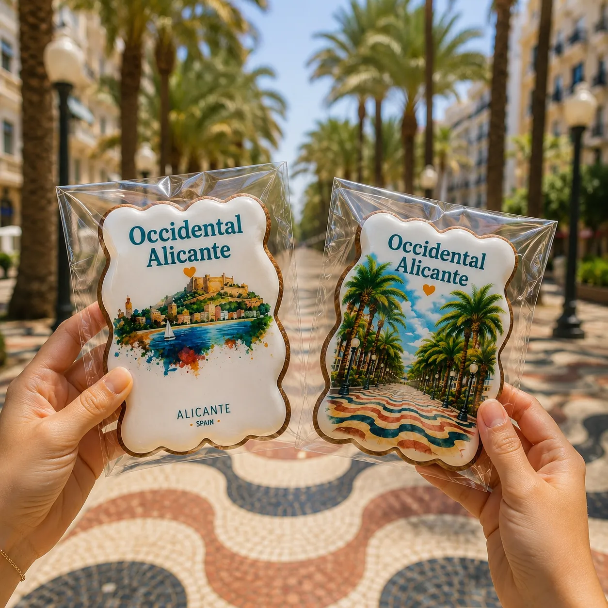 Galletas personalizadas para Occidental Alicante