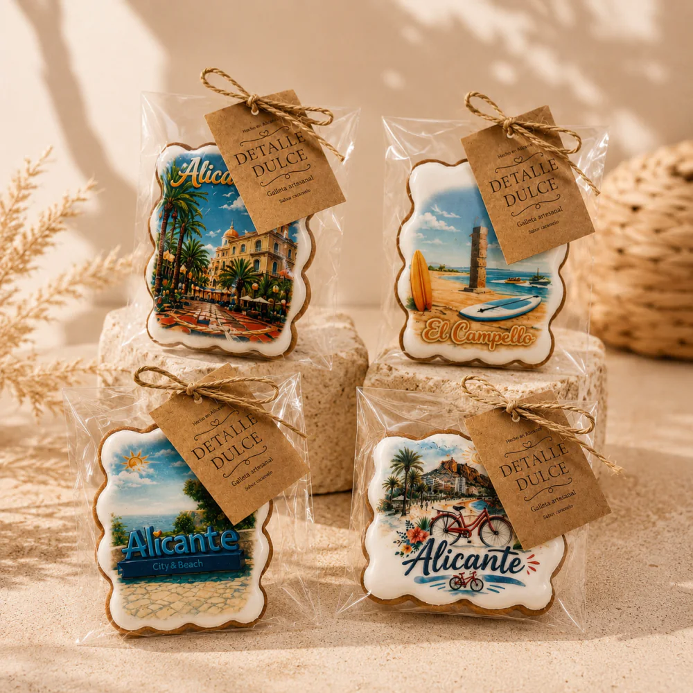 Galletas inspiradas en Alicante